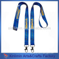 Custom design lanyard use ribbon for award